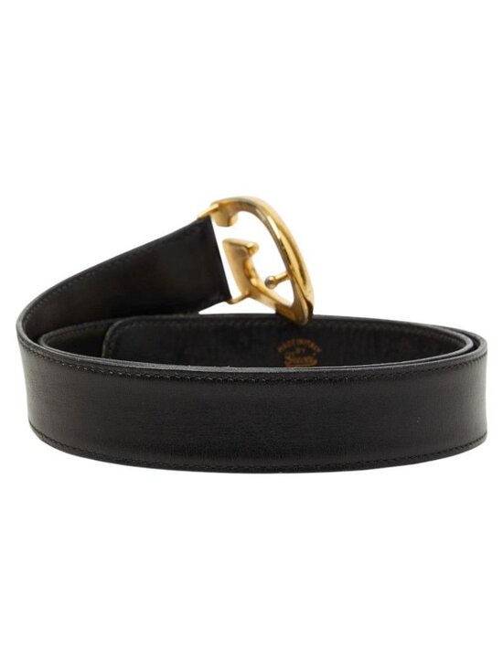 Gucci Vintage Belt 30 Black Leather main image 6